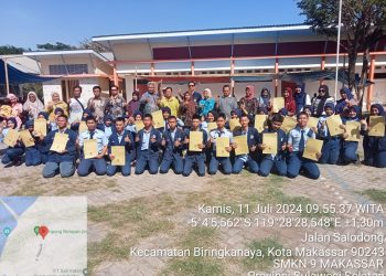 29 Siswa SMKN 9 Makassar Raih Beasiswa Industri dari PT. Nirvana Niaga Sejahtera