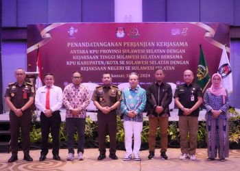 Kejati dan KPU Sulsel Teken Perjanjian Kerjasama “Sinergi Dan Kolaborasi Menciptakan Pemilu Berkualitas dan Bermartabat”