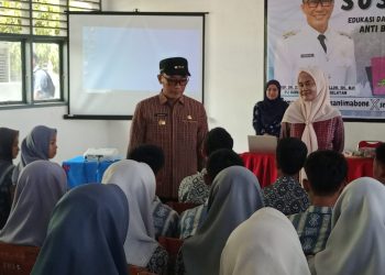 Pj Gubernur Sulawesi Selatan Lakukan Kunjungan Kerja ke SMAN 5 Bone