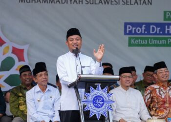 Gubernur Andi Sudirman Dukung Pembangunan Gedung SDM Muhammadiyah Sulsel